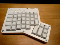 Easy to print Ergodox Case by Diomedia_be