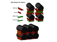 DB's Modular Can Stacker by DanBuro