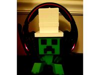 Jinx Creeper Vinyl Top Hat / Headphone Holder by Haloninja744