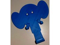 cloth hanger elephant by andrejc