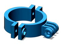 gopro holder, diameter 42mm by killskuba