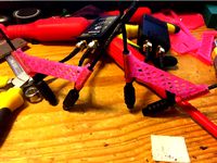 TBS Crossfire rx antenna holder by Morokolli
