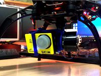 Mounting plate for SJ5000x camera by boshrider