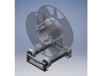 Filament Spool Roller Assy by ComatoseToM