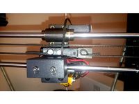 Wanhao Duplicator i3 Plus X Axis Belt Tensioner by nonlinear