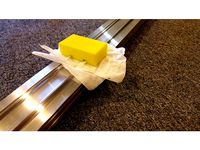 Pinewood Derby Track Cleaner by davevg