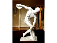Muscular discobolus almost no support by icefox1983