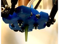 Paste extruder tip mount for Kossel Mini by hauser