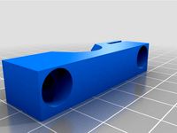 Alternate sliding sensor mount and hot end clamp by jwass