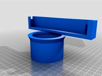 Samsung Note3 holder for car cup holders by newpadro