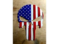 Punisher Flag Plaque by Duc76