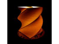 Torqued Square Extrusion Lamp Shade by aerthasetja