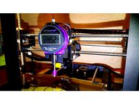 WanHao Dial Gage Mount for front fan bracket by Taz_3d