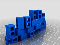 28mm Cinderblock and modular walls by ISOpod