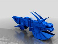 Freelancer Kusari Battleship by HotSliceOfJesus