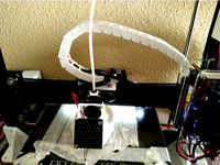 TEVO Tarantula X axis cable chain by alejandrosnz