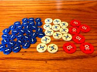 Patchwork Button Tokens by swholmstead