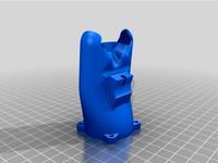 Wanhao i3 v2.1 stock 40mm fan rear mounted duct by Gascat