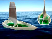 Sail Boat That Floats by Modeler139
