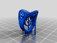 Unique Vintage Style Ring- Jewelry 3D Model by jewelry3dmarket