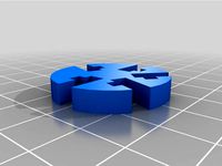 Display Stand 2.0 with Slotted Connector 5mm by ChainmailleByNate