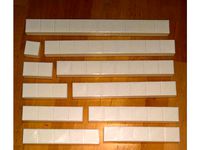 Oversized montessori sliding rules by Philll