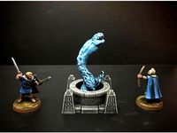 Delving Decor: Water Serpent (28mm/Heroic scale) by dutchmogul