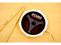 8 inch e-drum pad with small 3d printer by RyoKosaka