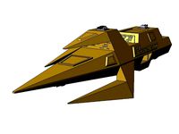 Wing Commander - Kilrathi Ralarrd-Class Light Destroyer by Astrofossil