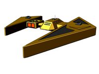 WC - Kilrathi Kamrani-Class Corvette by Astrofossil