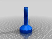 Small knob screw for Adjustable TV mount for Xbox One Kinect by xenomorphdelombre
