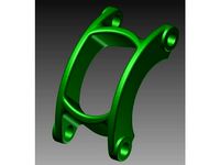 Camera holder + camera protection for the GE220 frame; For cameras with 28mm width . by Chris_FPV