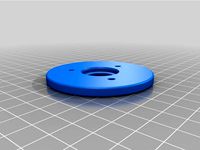 Filamentrollenadapter V2 (geteilt) für Kugellager 608 (8mm Bohrung) !neue / verbesserte Version in meinen Entwürfen verfügbar! by ElSomero