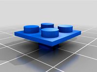 Lego-CherryMX Adapter by inkalchemist1994