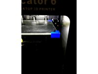 corner bed for Wanhao D6 by toystall