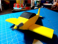 Simple Model Aeroplane by TTB_Studios