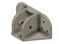 Wanhao i3 Y Axis Pulley Bracket (Strengthened) by wywywywy