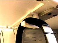 Under Desk Headphone Mount (Single) (with and without screws) by Chickenface