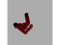 Folgertech Kossel 2020 Carriage Stabilizer by yummyfish