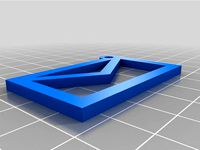 Mailbox Keychain by PrintFail