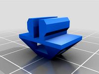 T-Slot Clip-in Zip Tie Anchor by Dirka86