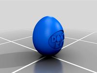 To-Scale Large Egg (Don't Eat!) by KneeChee27