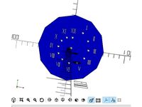 Doctor Who Style Clock Face V8 - openscad by KySyth