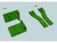 X-Carve 2016 Drag Chain Brackets by shreddedbacon