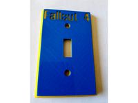 Fallout 4 Light Switch Cover Plate by n9jcv