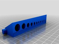 Pegboard Allen Wrench / Hex Key Holder by abarry