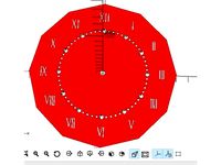 Roman Clock Face V7 - OpenScad by KySyth