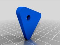 Glass Holder (non-heated bed) by brentcrosswhite