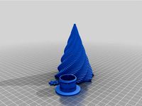 Christmas Tree Lamp by harddriver