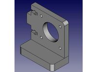 Zonestar Lowered Y Motor holder by Tzimitsce